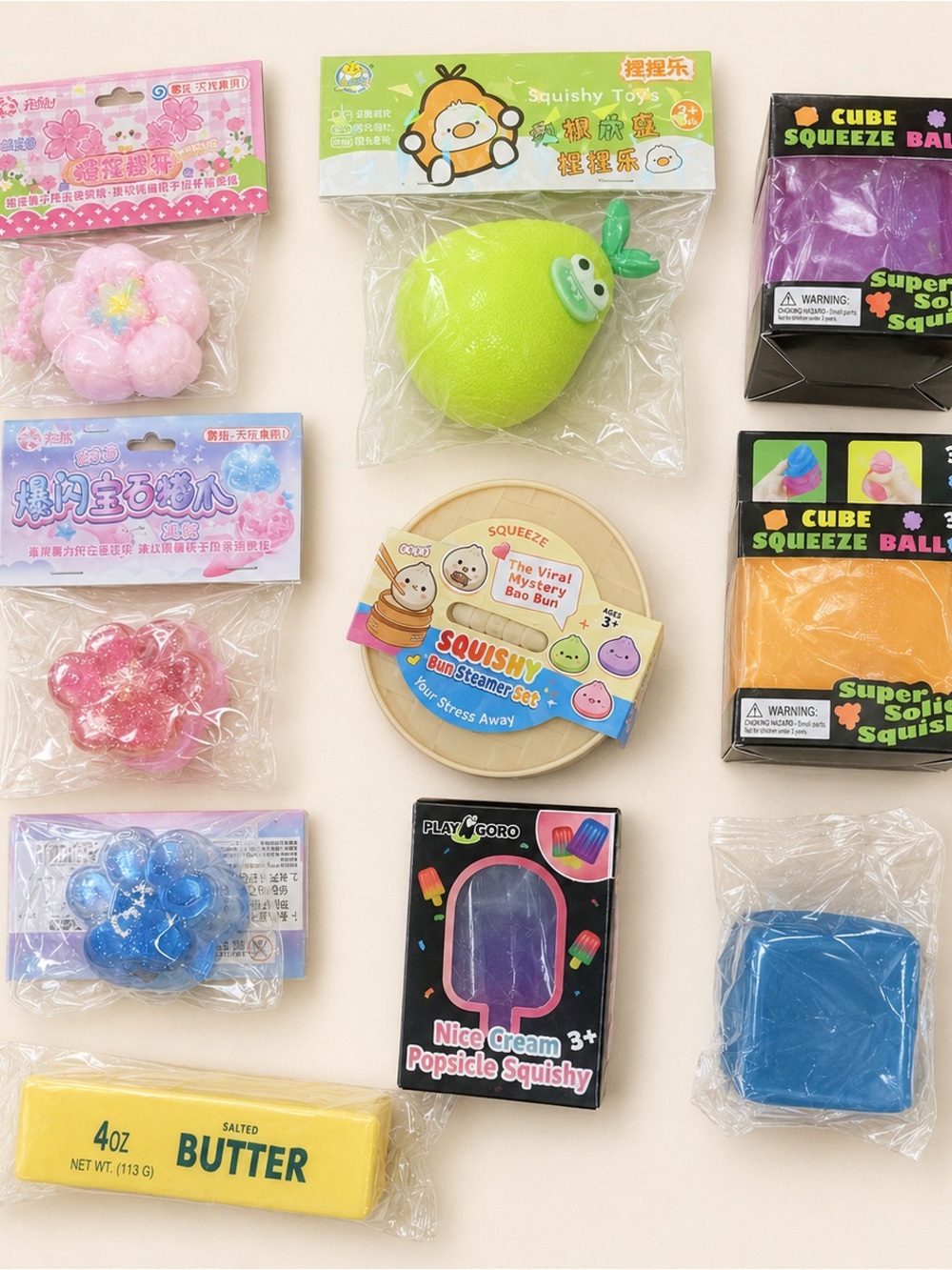 Green Pear Squishy Sensory Toy - PlayGoro